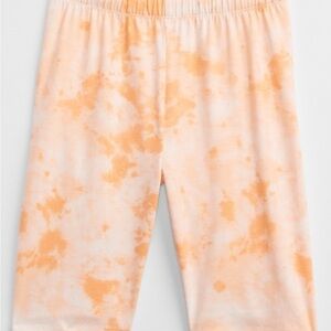 Orange Tie-Dye Shorts